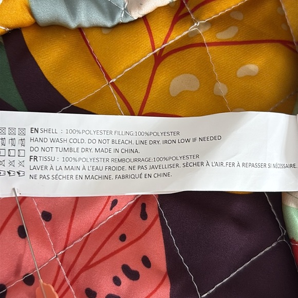 En Saison Quilted Forest Mini Skirt - Size Small - Picture 5 of 5